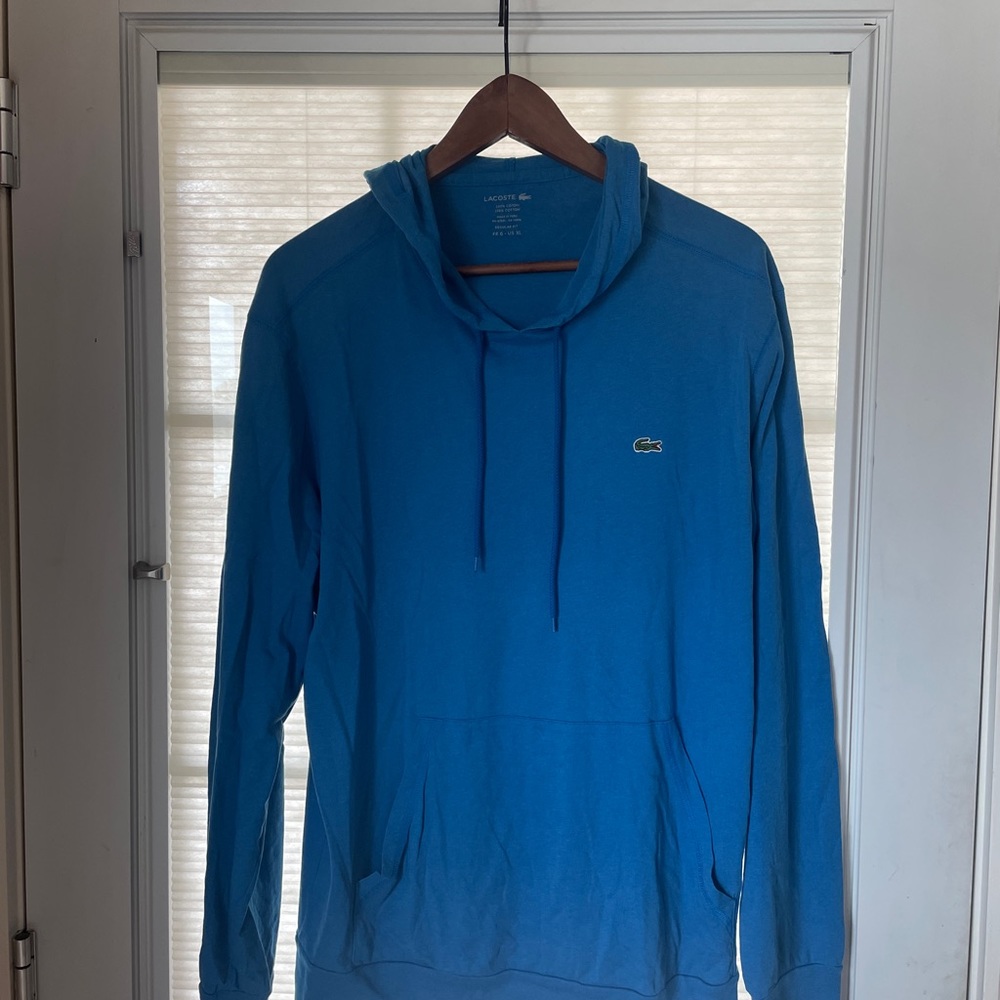 Lacoste Long Sleeve Summer Pullover with Hood